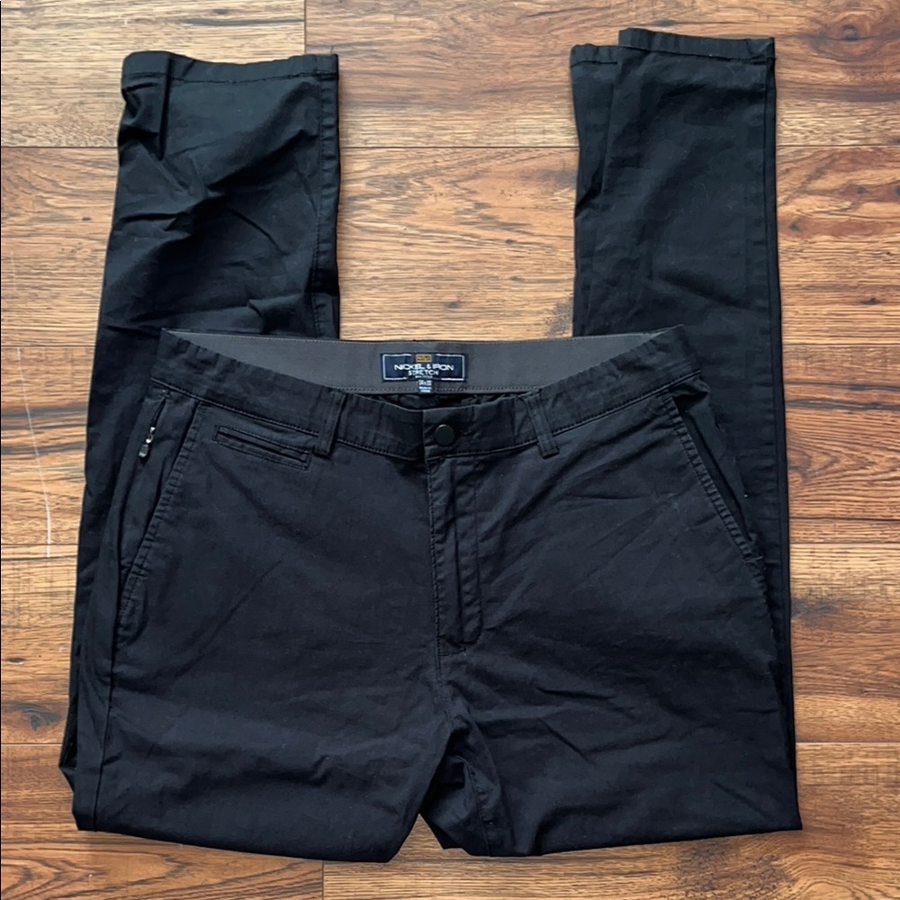 NWOT Nickel & Iron Stretch Men's Black Pants